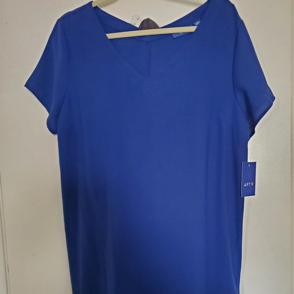Royal blue dress w/ pockets - size XL - Picture 1 of 3